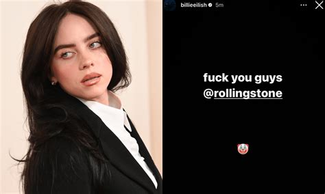 billie elish leak|Billie Eilish slams Rolling Stone for leaking track list